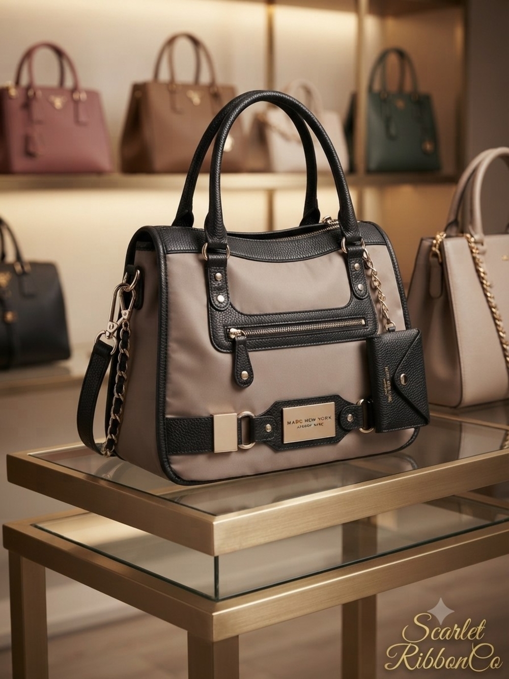 ✨️Marc New York Andrew Marc Handbag - Chic Two-Tone Design✨️